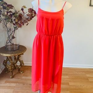 Bright peach summer dress 🍑